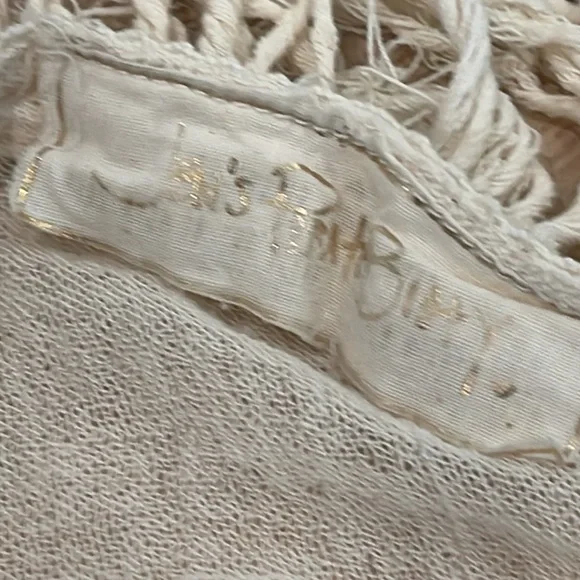 Jen’s Pirate booty fringe gauze coverup top - Picture 5 of 7